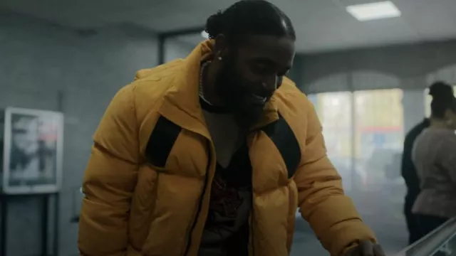 Moncler Off-White Giverny Vest worn by Victor (Luke James) as seen in The Chi (S05E01)