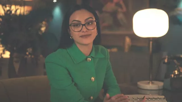Tom Ford Op­ti­cal Glass­es worn by Veronica Lodge (Camila Mendes) as seen in Riverdale (S06E18)