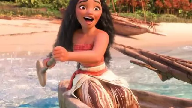 The outfit of Moana (Auli'i Cravalho) in the animated film Vaiana, the  legend of the end of the world | Spotern