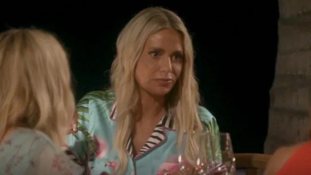 Dolce & gabbana Twill Shirt worn by Dorit Kemsley as seen in The Real Housewives of Beverly Hills (S12E05)