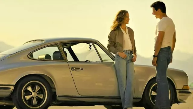 Porsche 911 S de Penny Benjamin (Jennifer Connelly) dans Top Gun: Maverick 1973