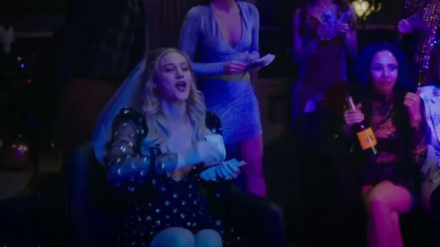 betty cooper purple dress Riverdale prom