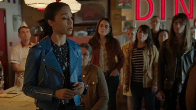 Wilfred Tempest Blouse worn by Tabitha Tate (Erinn Westbrook) as seen in Riverdale (S06E09)
