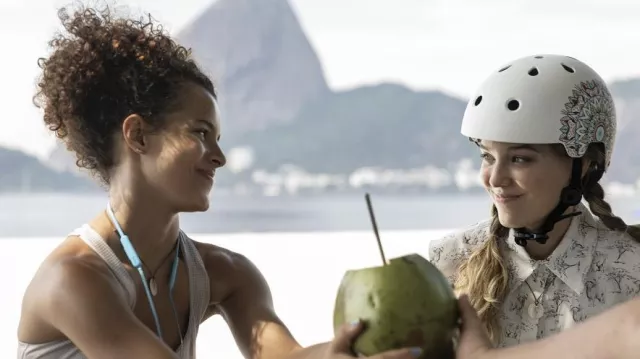Oxelo Skateboarding Helmet used by Beta (Ana Jeckel) as seen in All the Same… or Not (S01E03)