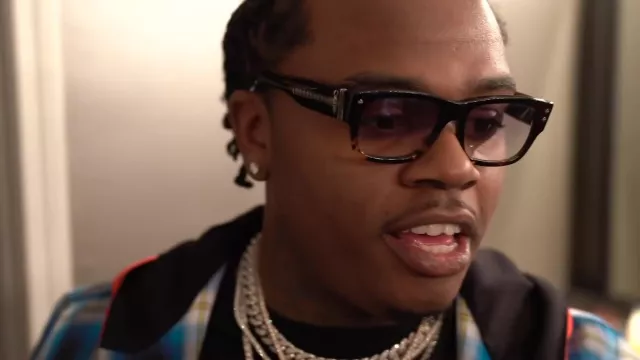 Glasses worn by Gunna in Day in the Life Exclusive Ep 1: Gunna, Nipsey Hussle, Meek Mill, Eliantte, Turbo