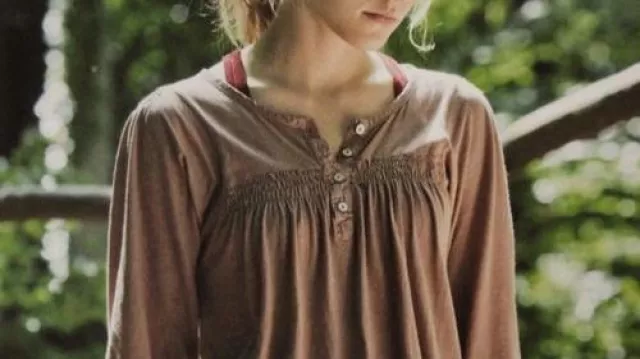 Blouse worn by Hermione Granger (Emma Watson) in Harry Potter and the Deathly Hallows: Part 1 movie wardrobe