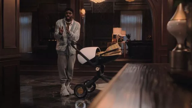 Dior Wool and Cashmere Track Pants worn by Tom Swift (Tian Richards) as seen in Tom Swift (S01E08)