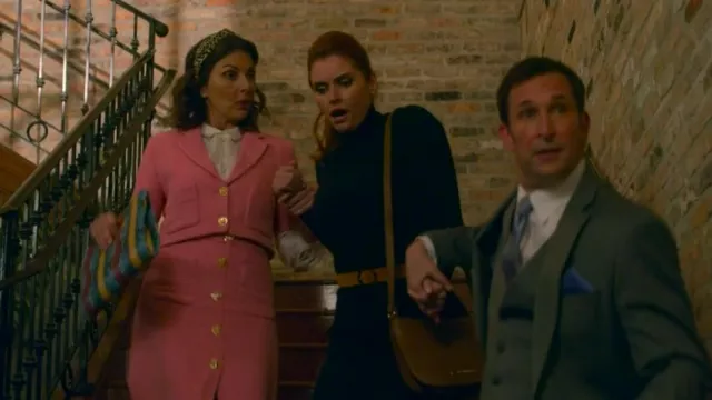Pink Cropped Blazer worn by Sophie Devereaux (Gina Bellman) in Leverage: Redemption TV show wardrobe (Season 1 Episode 10)