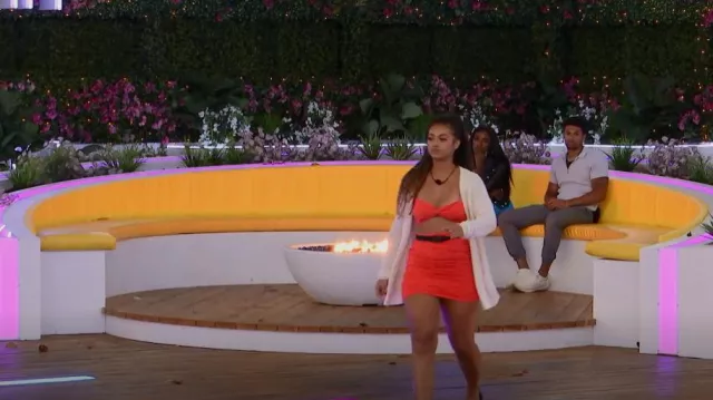 Oh Polly Charm Me Dress worn by Bria Bryant as seen in Love Island (S04E13)