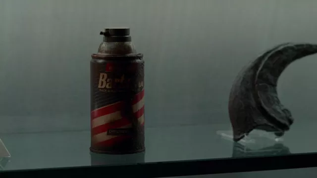 Barbasol Shaving Cream as seen in Jurassic World Dominion movie