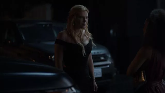 RTA Jewel Top worn by Marci (Bella Thorne) as seen in American Horror Stories (S02E03)