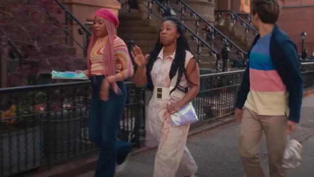 Rachel Comey Bar­rie Jump­suit worn by Malika (Toccarra Cash) as seen in Everything's Trash (S01E03)