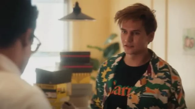 Native Youth But­ton-Up Shirt worn by Michael (Moses Storm) as seen in Everything's Trash (S01E04)