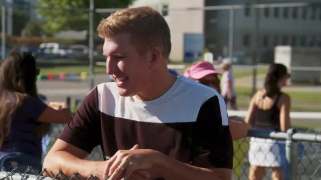 Boss Colour-Block Tee 5 T-Shirt worn by Self (Todd Chrisley) as seen in Chrisley Knows Best (S09E25)