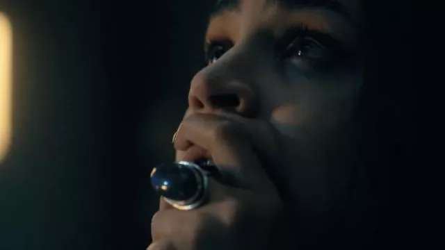 Rings worn by Cassie (Sofia Carson) in Purple Hearts movie