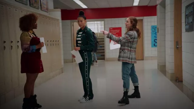 The Kooples Track Joggers with Snaps worn by  Gina (Sofia Wylie) as seen in High School Musical: The Musical: The Series (S02E02)