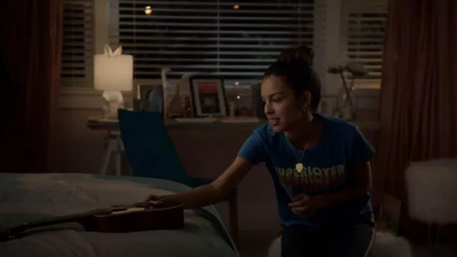 Mother The Boxy Goodie Goodie Tee worn by Nini (Olivia Rodrigo) as seen in High School Musical: The Musical: The Series (S02E03)