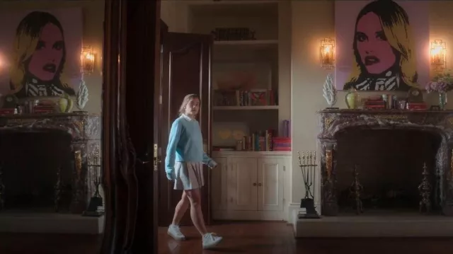 Chloe Lauren Leather Sneakers worn by Juliette Fairmont (Sarah Catherine Hook) as seen in First Kill (S01E01)