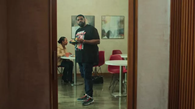 Nike Air Max 95 Sneakers worn by Howard (Ron Funches) as seen in Loot TV series outfits (Season 1 Episode 9)
