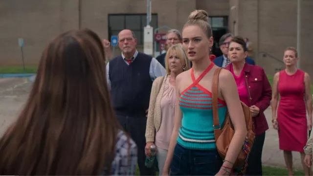 Levency Convertible PU Bag worn by Phillipa Calhoun (Gail Soltys) as seen in First Kill (S01E07)