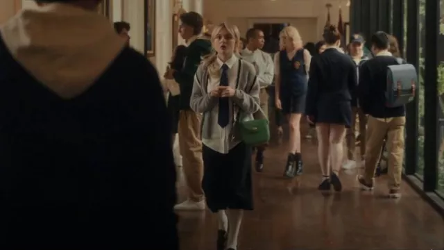 Gucci Harald Horsebit Platform Loafer worn by Audrey Hope (Emily Alyn Lind) as seen in Gossip Girl (S01E03)