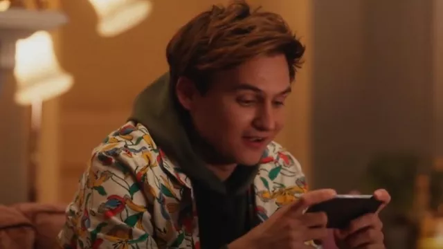 J. Crew Shirt in Lily Nat­ur­al Mul­ti worn by Michael (Moses Storm) as seen in Everything's Trash (S01E04)