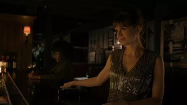 Maje Romea Dress worn by Kristen Bouchard (Katja Herbers) as seen in ...