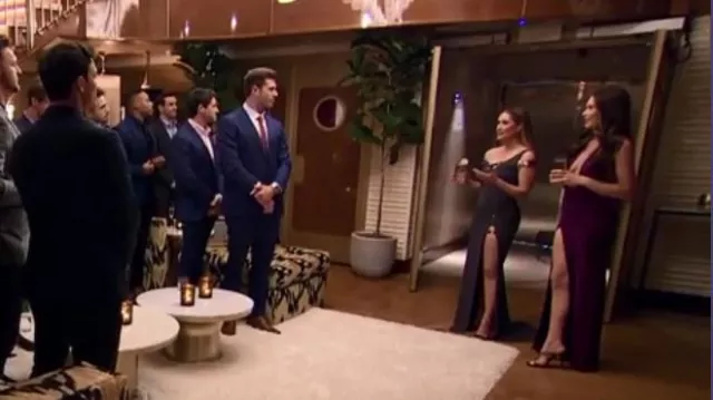 Rene Caovilla Chantal Embellished Sandals worn by Gabby as seen in The Bachelorette (S19E04)