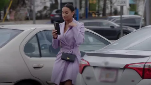 Boohoo Blaz­er Dress worn by Chantel Everett as seen in The Family Chantel (S04E08)