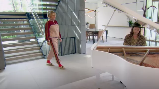 Gucci Track Pants worn by Diana Jenkins as seen in The Real Housewives of Beverly Hills (S12E14)
