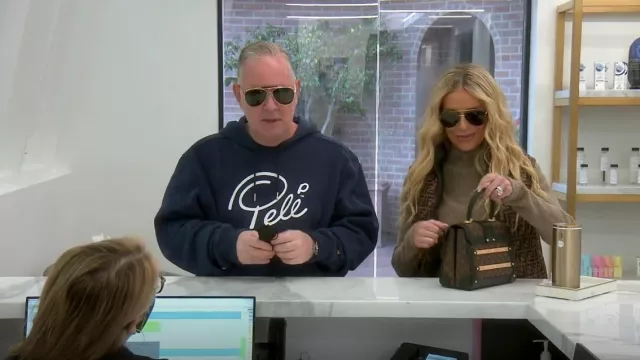 Redbubble Pullover Hood­ie worn by PK Kemsley as seen in The Real Housewives of Beverly Hills (S12E14)