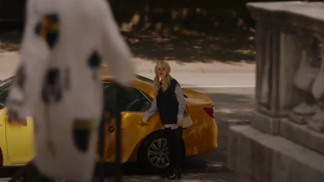 Stella McCartney Layered Effect Striped Shirt worn by Audrey Hope (Emily Alyn Lind) as seen in Gossip Girl (S01E08)