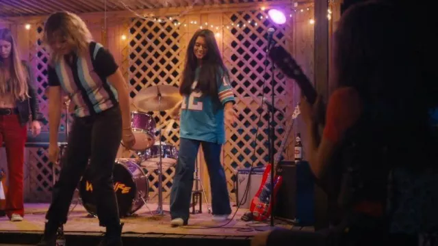 Vintage Champion Miami Dolphins Bob Griese Jersey worn by Tammy Ocampo (Gigi Zumbado) as seen in Bridge and Tunnel (S02E06)