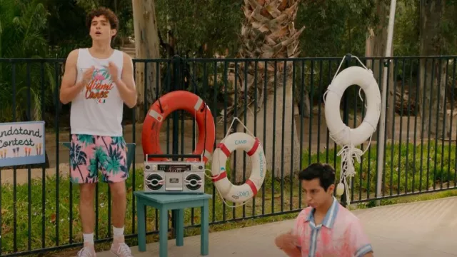 The Season Essentials Swim Trunks worn by Ricky (Joshua Bassett) as seen in High School Musical: The Musical: The Series (S03E04)