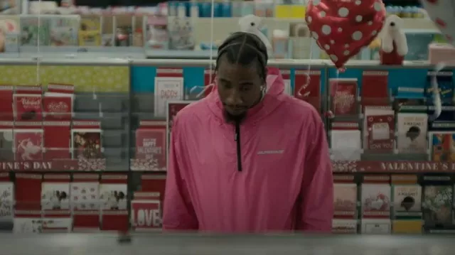 Supreme Packable Ripstop Pullover Windbreaker worn by Rob as seen in The Chi (S05E08)
