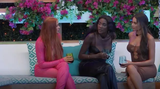 Pretty Little Thing Cut Out Trousers worn by Sydney Paight as seen in Love Island (S04E19)