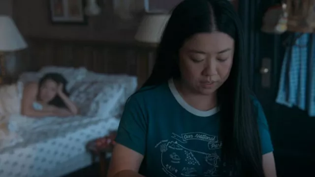 Old Navy Our National Parks Graphic Screen-Print T-Shirt worn by Alice Kwan (Sherry Cola) as seen in Good Trouble (S04E16)
