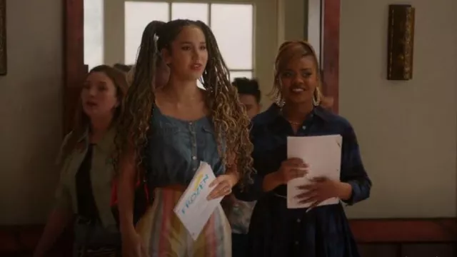 Billabong Walk It Off Shorts porté par Gina (Sofia Wylie) vu dans High School Musical: The Musical: The Series (S03E05)