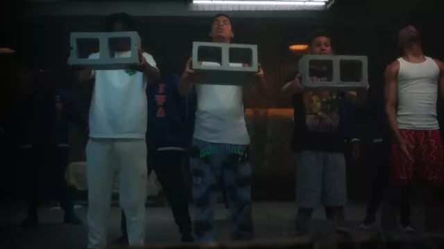 Coney Island Picnic Men's Nurture Nature Sweatpants worn by Andre Johnson, Jr. (Marcus Scribner) as seen in grown-ish (S05E06)