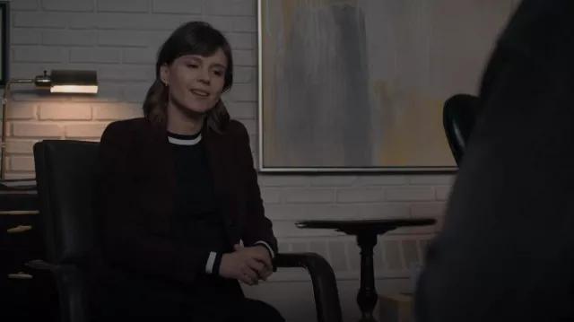 Rag & Bone Priya Crew Neck Sweater porté par Kristen Bouchard (Katja Herbers) vu dans Evil (S02E12)