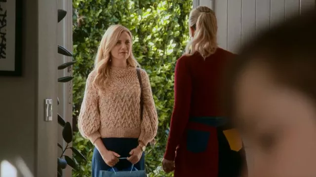 Ted Baker Lorensa Chunky Cable Summer Sweater worn by Laura as seen in Good Trouble (S04E17)