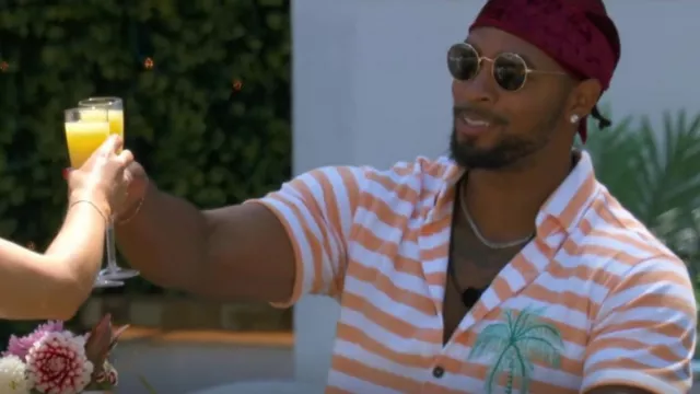 Kenny Flowers The Ca­bana Boy Shirt worn by Jesse Bray (Jesse Bray) as seen in Love Island (S04E37)