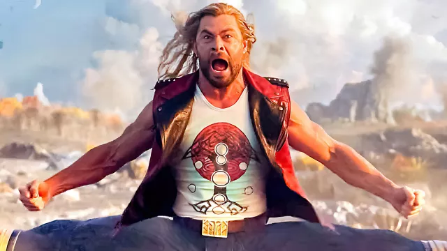 Tree of Life Graphic T-Shirt worn by Thor (Chris Hemsworth) in Thor: Love and Thunder movie