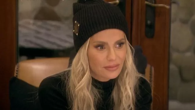 Louis Vuitton LV Beanie worn by Dorit Kemsley as seen in The Real Housewives of Beverly Hills (S12E16)