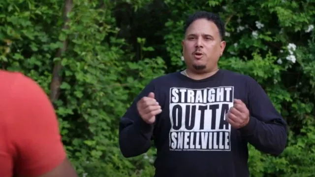 Straight Outta Snellville - Sweatshirt worn by Thomas Everett as seen in The Family Chantel (S04E13)