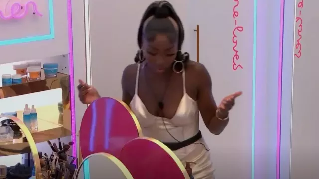 Halo Evangeline The Body Dress worn by Indiyah Polack as seen in Love Island (S08E17)