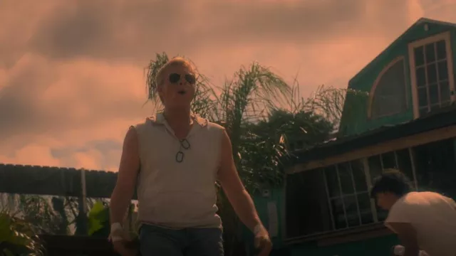 Ray Ban Aviator Sunglasses worn by Johnny Lawrence (William Zabka) as seen in Cobra Kai (S05E04)