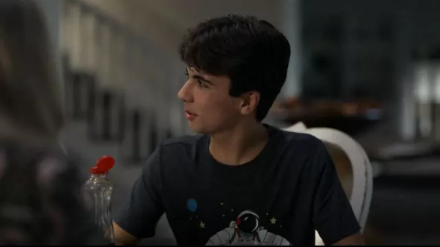 Boys' Short Sleeve Astronaut Soccer Graphic T-Shirt worn by Mike Dugan (Trae Romano) as seen in DC's Stargirl (S03E03)