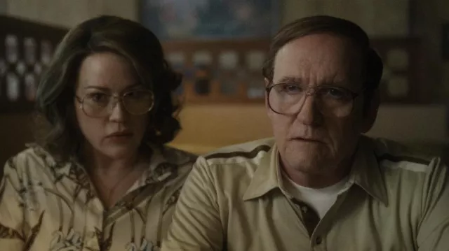 Brown eyeglasses worn by Lionel Dahmer (Richard Jenkins) as seen in Dahmer - Monster: The Jeffrey Dahmer Story Wardrobe (Season 1)