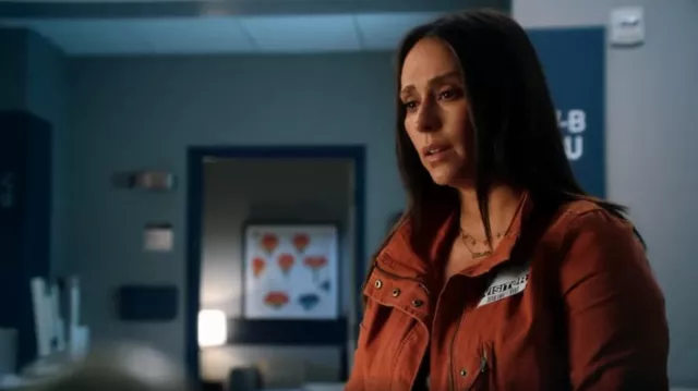 Madewell Passage Jacket worn by Maddie Kendall (Jennifer Love Hewitt) as seen in 9-1-1 (S04E05)